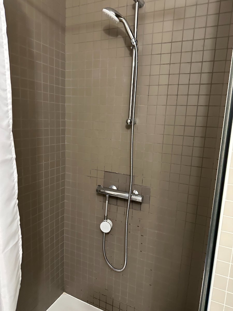 Molleaumètre installed on the hose at the Hénéo residence